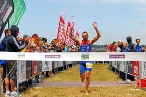 race winner Aurelien Lebrun 
